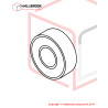 EXT 210A6000ZZ BALL BEARING,6000ZZ