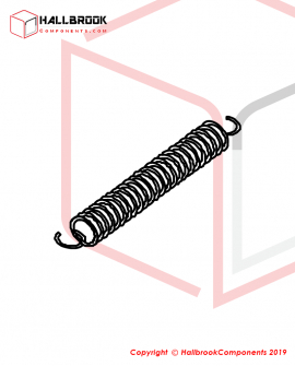 EXT 2200606042 TENSION SPRING(Ⅲ) 0.55*6*42