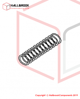 EXT 2210708021 COMPRESSION SPRING,0.7*8.2*20.5