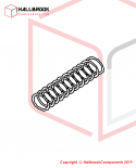 EXT 2210708021 COMPRESSION SPRING,0.7*8.2*20.5