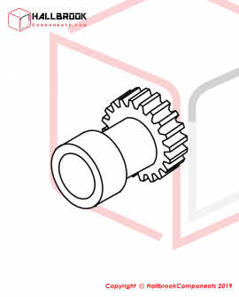 EXT 3E-04000-190 DRIVEN GEAR