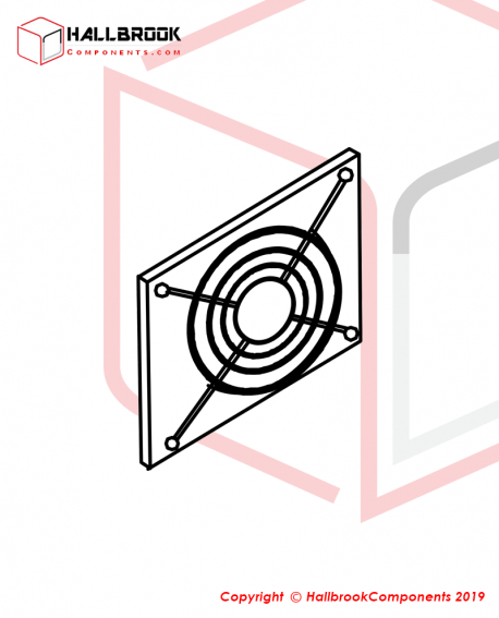 EXT 3E-05000-290 FAN COVER