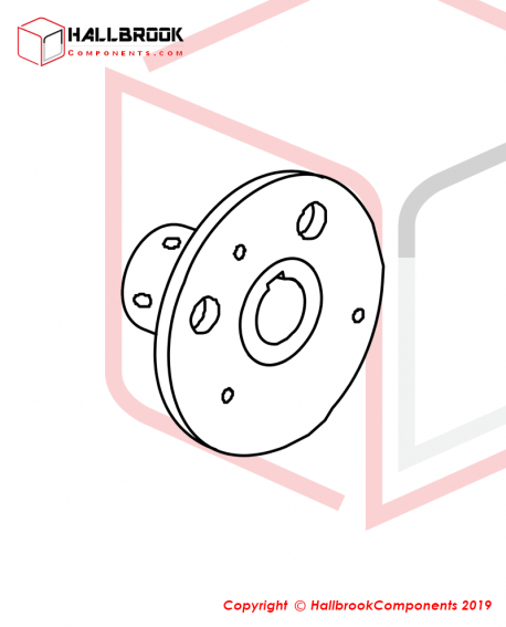 EXT 3E-06000-130 BRAKE PULLEY
