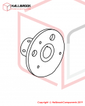 EXT 3E-06000-130 BRAKE PULLEY