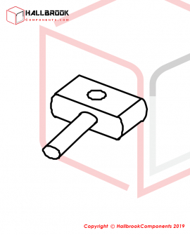 EXT 3E-08000-170 BANDWAY (L) GUIDE LEVER