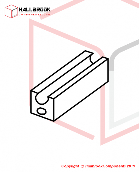 EXT 3E-08000-190 BANDWAY (L) GUIDE BASER
