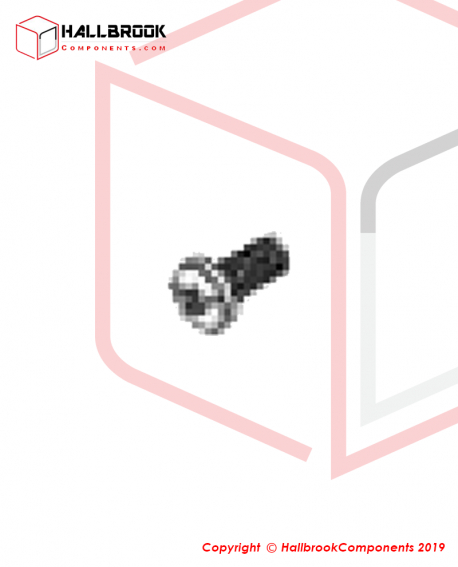 Galvanized cross round head screw M4X16