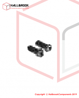Black round cross head screw M2X8