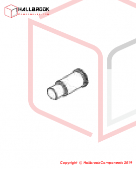 Fixed pin of welding lock block