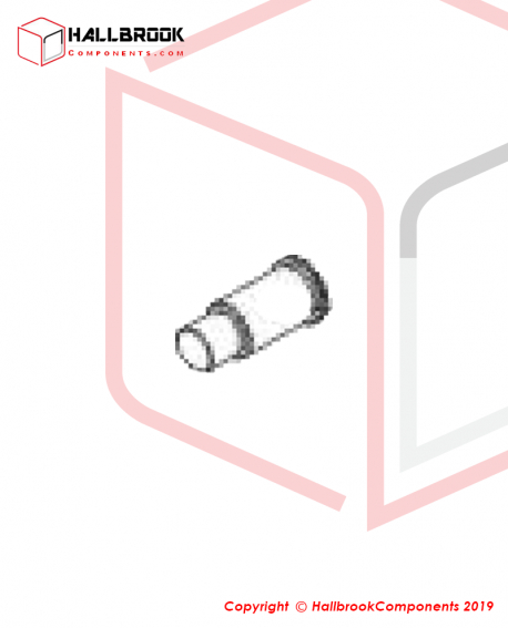 Fixed pin of welding lock block