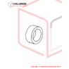 Cushion ring φ17*29*6
