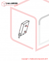 Micro switch, with roller wheel