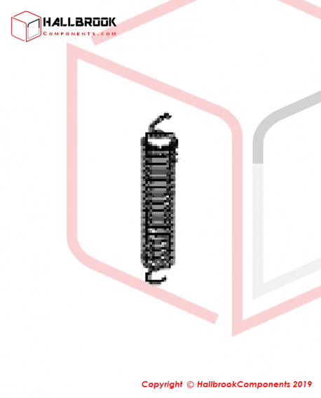 Short extension spring φ1.2*φ10*20