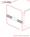 Fixed strengthen rod