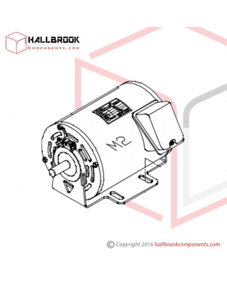 T6-6-30054 Motor (M2) (For 110V/1PH)