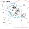 T6-6-30054 Motor (M2) (For 110V/1PH)
