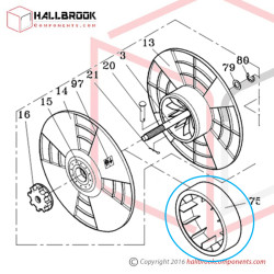 TC-075 Center Drum 280mm (Option)