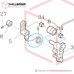 H45-30040 Torsion Spring