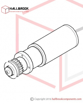 T7-1-21002 Tension Motor (M3) Ass'y (For 5-6mm)