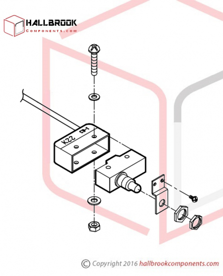 TE-097 Safety Limit Switch Ass'y (For TP-201CE)