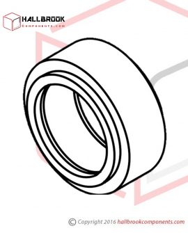 T6-1-71124 Upper Feed Roller (For 9mm)