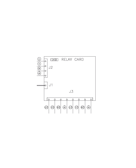 EXT 75824802 Relay PCB for Extend EXP-408 pallet wrapper