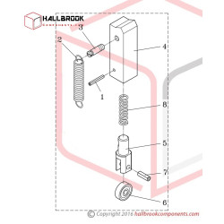 TA-074AS Rear Bar Ass'y Stainless Steel version