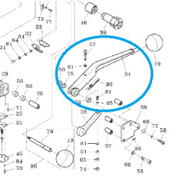 H44-10340 Sealing Lever
