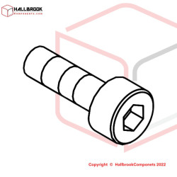 HBS0312N HBS, M3x12 (N)