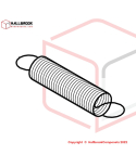 ATS 03B-02 Tension Coil Spring