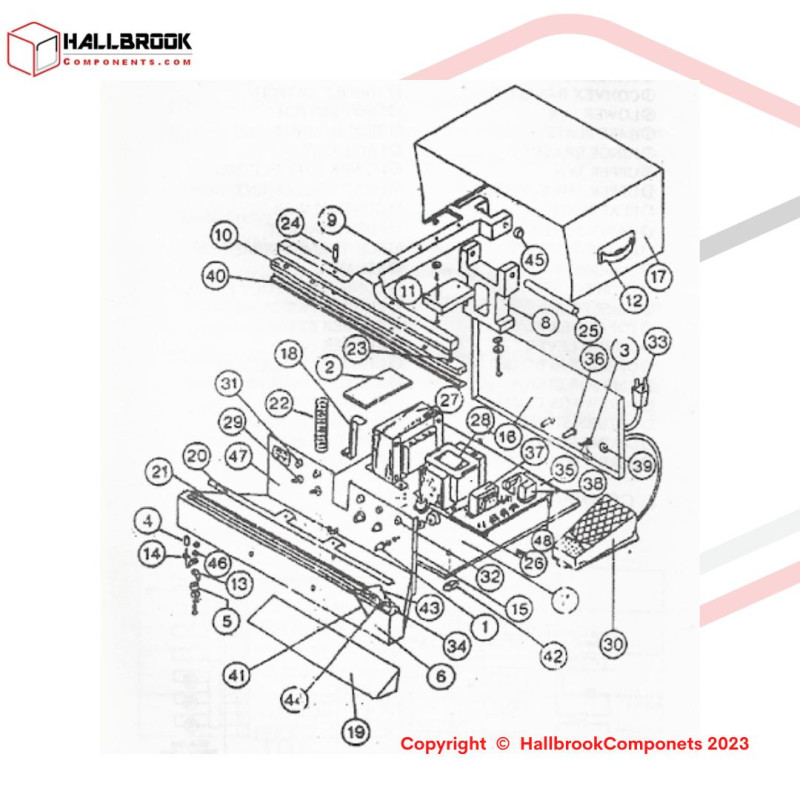 93079940-635 Heating wire PS-600AI