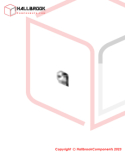 Hinge of openable electric cabinet