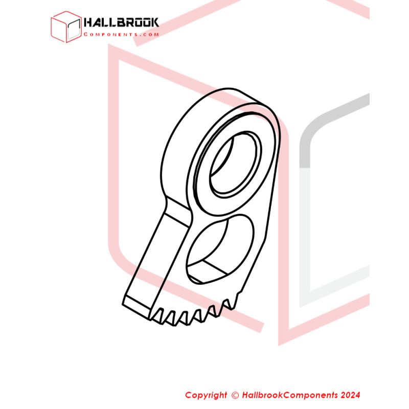 H46-30400 Toothed Lever