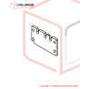 M7-1-201200S Bar Guide Lid (Stainless Steel Model) (Option)