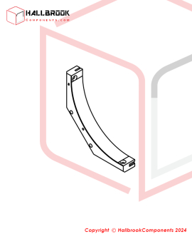 M7-2-211101 Corner Strap Track (For 5-6mm)