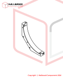 M7-2-211111 Corner Strap Track (For 9mm)