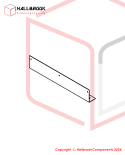 Arch Cover (Upper)(Stainless Steel Model)(For 1650W)