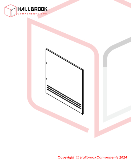 Front Door (Stainless Steel Model)(For 550W)
