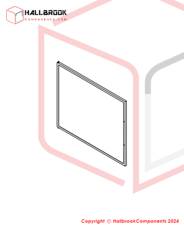 Rear Door (Stainless Steel Model)(For 650W~1050W)