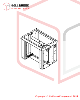 M7-5-100180 Low Table Body Frame Group (For 550W)(Option)