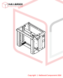 M7-5-101126 Body Frame (For 1250W/1650W/1850W)