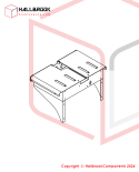 Extension Table Group (Stainless Steel Model)(For 5-6mm, 1050W/1650W)