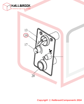 T6-6-40016 2P. Selector Switch (For CE)