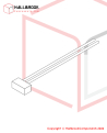 Wire Ass'y X7 (Press Bar)(For TP-702P, 650W×500H)
