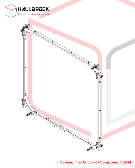 Strap Track Frame Ass'y (For TP-702RS, 5-6mm)