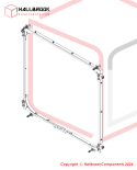 Strap Track Frame Ass'y (For TP-702RS, 5-6mm)