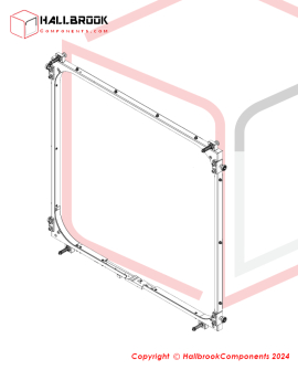 Strap Track Frame Ass'y (For TP-702RS, 9mm)
