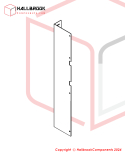 Arch Cover RH (Stainless Steel Model)(For 600H)