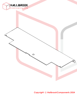 Upper Table Rear (Stainless Steel Model)(For TP-702P, 650W)