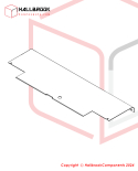 Upper Table Rear (For TP-702RS)